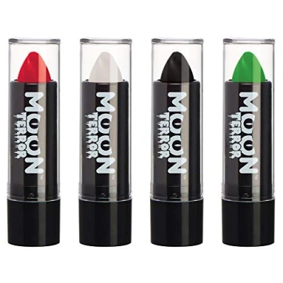 Imagen de Moon Terror Pintalabios de Halloween Maquillaje SFX, efectos especiales Verde 4.2 g (Paquete 4)