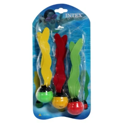 Imagen de Intex 55503 Juego acuático Fun Algas, 3 Bolas de 20 cm