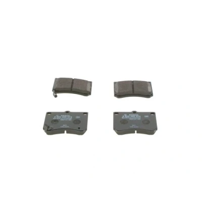 Imagen de BOSCH 0 986 460 974 Juego de pastillas freno Low Metallic con avisador acústico desgaste MAZDA: MX 3, FAMILIA 4, 323 C IV Hatchback