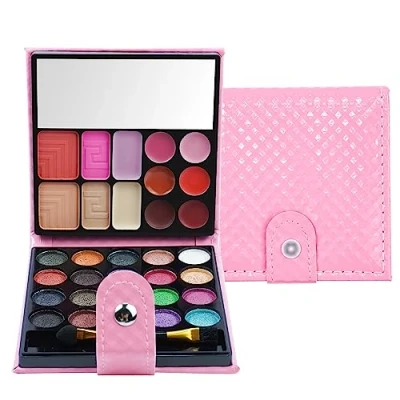 Imagen de PhantomSky 32 Colores Paletas de Sombras Ojos, Paleta Sombras, Maquillaje Profesional, Pigmentadas, Eyeshadow en Polvo Larga Duración, Resistentes al Agua