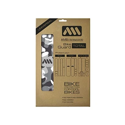 Imagen de All Mountain Style Protector Cuadro Bicicleta MTB Adhesivo Bici Modelo Total con 25 Protectores Protege tu de Arañazos y Golpes
