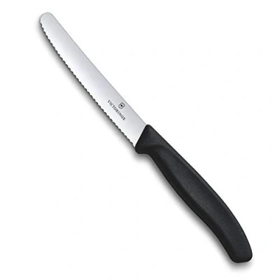 Imagen de Victorinox Tomato / Sausage Knife Swiss Classic Black 11 cm