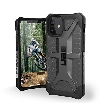Imagen de Urban Armor Gear Plasma Funda Apple iPhone 12 Mini (5,4&quot;) Cubierta [Compatible Carga inalámbrica, Resistente a los Golpes, Parachoques Ultra Delgado] Ice (Transparente)