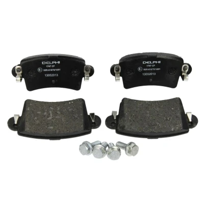 Imagen de DELPHI LP1747 Juego de pastillas freno no preparado para indicador desgaste sin chapa antichirridos con accesorios RENAULT: MASTER 2 Kasten