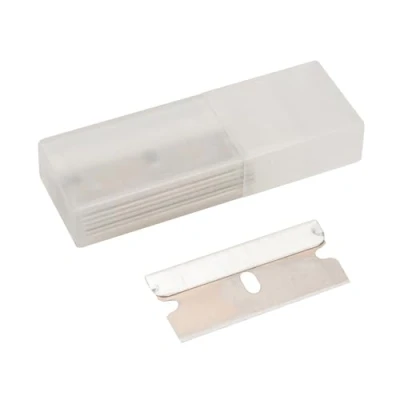 Imagen de Silverline Tools 589248 Cuchilla para Cúter de un Solo Filo, 38 mm x 19 0.25 mm, Caja 10