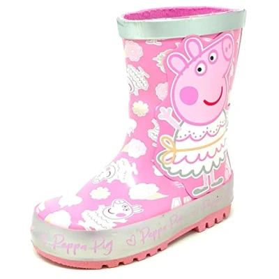 Imagen de Peppa Pig Botas Impermeables para Niñas Rosa 23