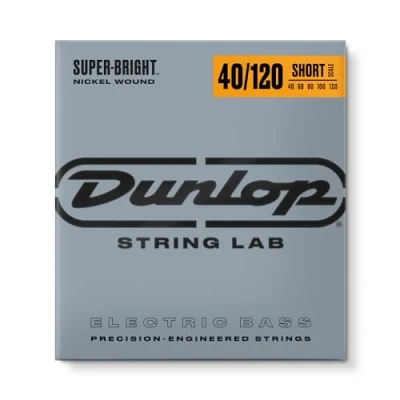 Imagen de JIM DUNLOP DBSBN40120S cuerdas para bajo Super Bright Short 40 120 5