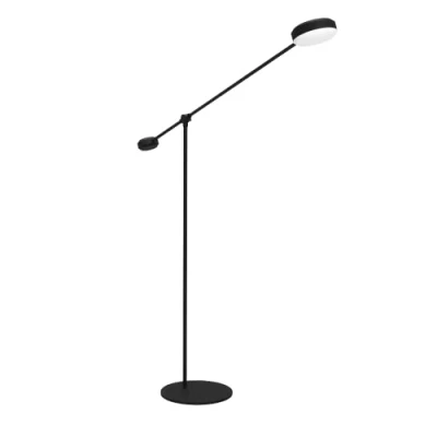 Imagen de Eglo LED lámpara de pie Clavellina con control táctil, iluminación salón estilo minimalista metálica en negro luz blanco cálido