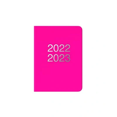Imagen de Letts Dazzle Agenda académica (A6, vista semanal, 22,23), color rosa