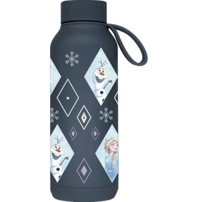 Imagen de Quokka Botella Termo Acero Inoxidable Solid con Colgador Slate 510 ML Frozen Diamond