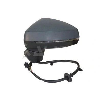Imagen de Espejo retrovisor Alkar 6141782 izquierda imprimado eléctrico calefactable, abatible eléctricamente, asférico para vehíc. con volante a la