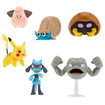 Imagen de Pokémon Pack 6 Figurines Battle Figure Set 7