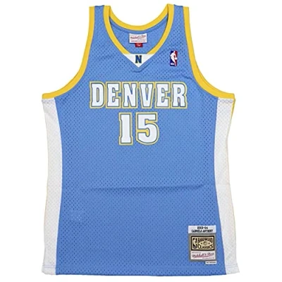 Imagen de Mitchell &amp; Ness Carmelo Anthony #15 Denver Nuggets NBA Swingman XL