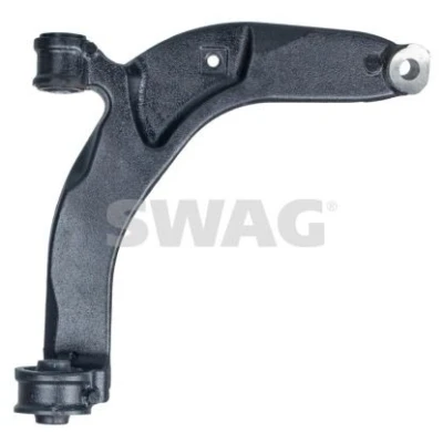 Imagen de SWAG 30 10 9051 Barra oscilante, suspensión de ruedas con apoyo Eje delantero, derecha Brazo oscilante transversal VOLKSWAGEN: Transporter 5