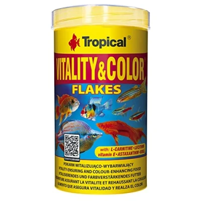 Imagen de Tropical Vitality&amp;Color 500ml / 100g Alimento Que asegura vitalidad y realza el Color de Todos los Peces Ornamentales