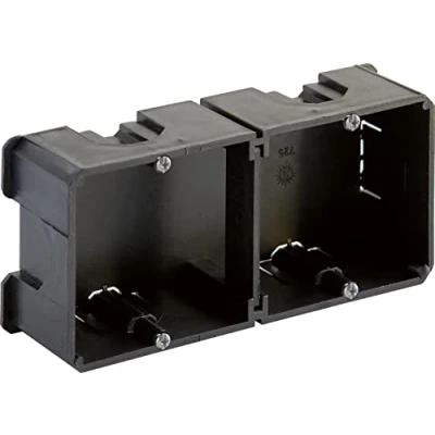 Imagen de Solera 725 Caja para empotrar mecanismos. De 145x77x42. 6 entradas tubo Ø 25. universal 2 elementos.