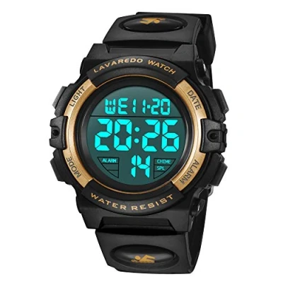 Imagen de BEN NEVIS Reloj Digital para Niños, de Los Niños Deporte LED Impermeable Alarma Calendario Luminoso Multifuncional Cronógrafo Pulsera