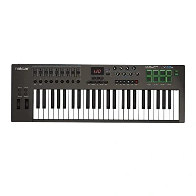 Imagen de Nektar Impact LX49 + Teclado MIDI USB, Controlador con integración DAW