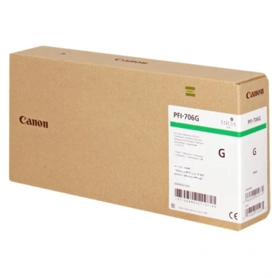 Imagen de Canon PFI 706G cartucho de tinta verde XL (original)