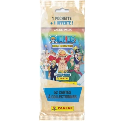 Imagen de Panini One Piece Trading Cards Fat Pack 1 Bolsa comprada + Regalo (004385SPAF)