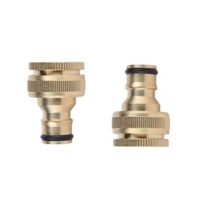 Imagen de Conector De Manguera LatóN Para Tubos, Acoplamiento RáPido, Adaptador Grifo Manguera, JardíN, JardíN 1/2, 3/4 Pulgadas