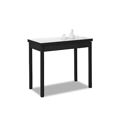 Imagen de ASTIMESA Tipo Libro Mesa de Cocina, Blanco, 80 x 40 cm a