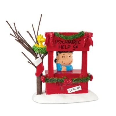 Imagen de Department 56 Peanuts Village de Lucy Is In