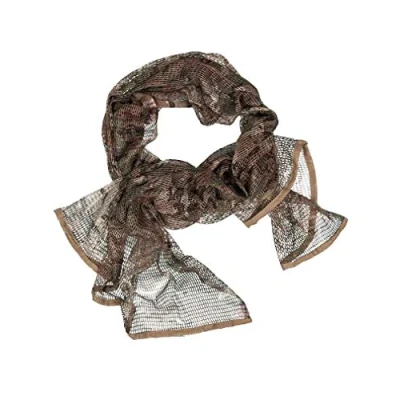 Imagen de Tactical Camo Pattern Military Netting Scarf Army Style Scrim Net Patrol Head Wraps with Camouflage Option (Flecktarn)