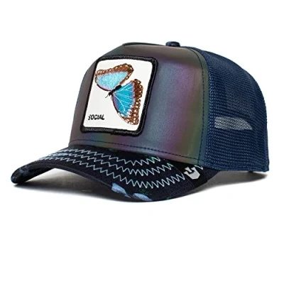 Imagen de Goorin Bros Soirees for Days Social Blue Adjustable Trucker Cap