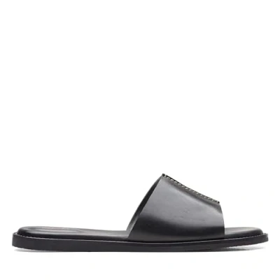 Imagen de Clarks Karsea Mule, Sandalia Mujer, Black Leather, 38 EU