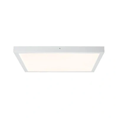 Imagen de Paulmann 70647 panel de superficieLED Lunar redondo 27,4W luz 2700K blanco cálido LED mate aluminio 600x600mm 230V incl. fuente