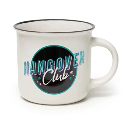 Imagen de Legami CUP0053 Cup Puccino, taza de porcelana New Bone China, tema Hangover, Take a Break Collection, capacidad 350 ml, lavable en lavavajillas, apto para microondas