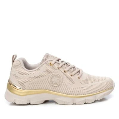 Imagen de XTI Zapatilla Mujer Beige Calzado Cómodo y Versátil Moda Casual Modelo 14361401 (Talla 37)