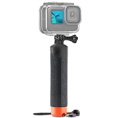Imagen de FitStill Monopod Impermeable Flotante Agarre de Mano para Go Pro Hero 12/11/10/9/8/7/6/5/4/3 Session dji Osmo y Otras cámaras acción. Snorkeling Submarino Buceo Selfie Palo