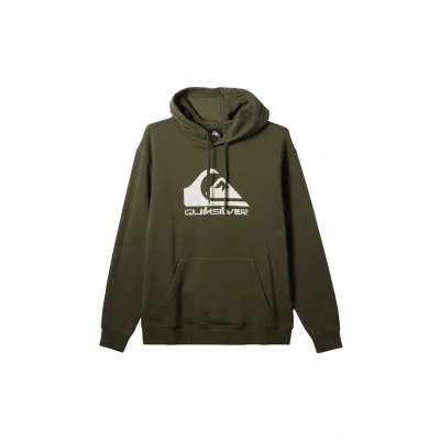Imagen de Quiksilver BIG LOGO Jersey con capucha, Hombre, Talla: Small, Dark green