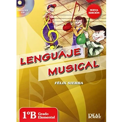 Imagen de Lenguaje Musical vol. 1B +CD, grado elemental (RM Musical)
