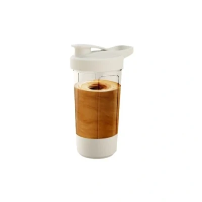 Imagen de Shaker Proteinas Gym,400ml Recargable con USB C, Electrico Bottle para Batidos de Proteínas Sin BPA