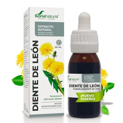 Imagen de Soria Natural Extracto de Diente León Apoya la Salud del Hígado, Ayuda en Digestión, Detox, Función Hepática Herbal Botella con 50ml
