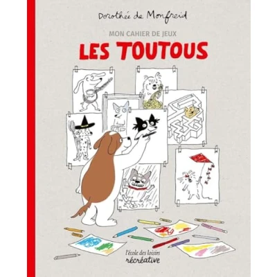 Imagen de Mon cahier de jeux Les Toutous: A partir 4 ans