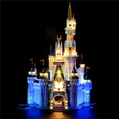 Imagen de GEAMENT Kit de Luces LED Compatible con Lego 71040 Cenicienta Princesa Castillo La edición 2016 (Disney Castle)(Juego Modelo no Incluido)