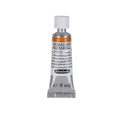 Imagen de Schmincke HORADAM® AQUARELL acuarelas para artistas, tono quinacridón dorado 5 ml