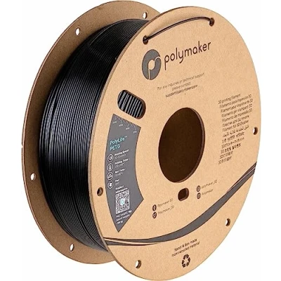 Imagen de Polymaker PolyLite PETG Negro 1,75mm 1kg