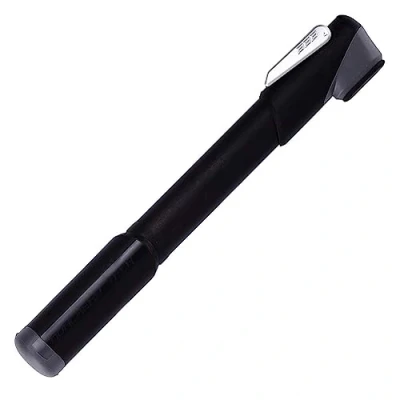 Imagen de BBB Cycling Minibomba de aluminio para Neumáticos bicicleta con válvulas Presta, Schrader y Dunlop. Color Negro Modelo WindWave BMP 54