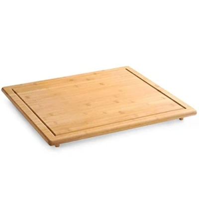 Imagen de Kesper 58599 Tabla para Cortar y Protector, de bambú, 56 x 50 cm