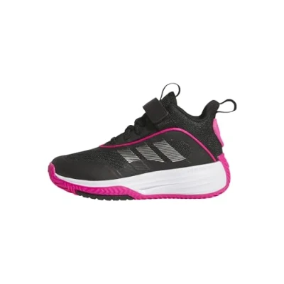 Imagen de adidas Ownthegame 3.0 Shoes, Zapatillas de Baloncesto, Core Black Iron Met Shock Pink, 21.5 EU