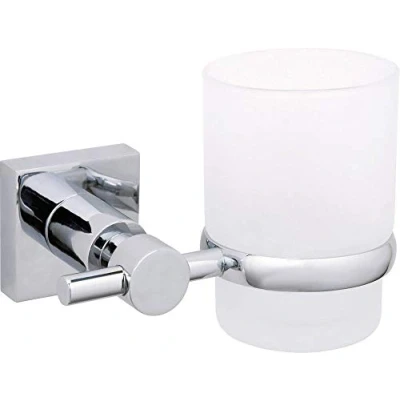 Imagen de tesa 40257 00000 00 Portacepillos de Dientes, Cromo, squared