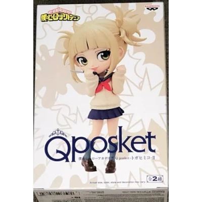 Imagen de Banpresto, Figura Q Posket Himiko Toga II My Hero Academia (Ver.B) 14 cm, Multicolor BP88283