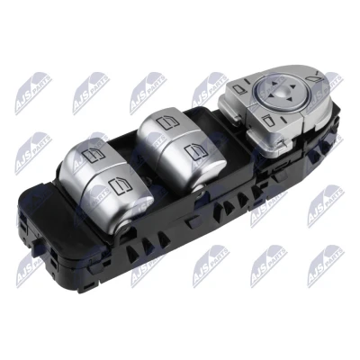 Imagen de NTY EWS ME 108 Interruptor, elevalunas lado del conductor, Delante, izquierda MERCEDES BENZ: Clase E Sedán