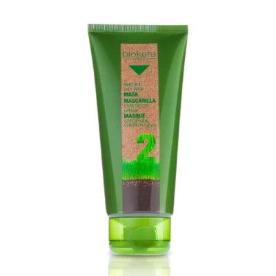 Imagen de SALERM Mascarilla para el Pelo Específica Grasa Biokera Natura 200 ml Cabellos Grasos con Levadura de Cerveza Propiedades Seborreguladoras Hidrata Cabello