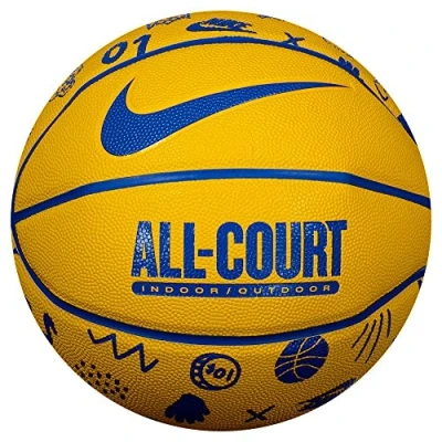 Imagen de Nike Everyday All Court 8P Ball N1004370 721, Unisex basketballs, Yellow, 7 EU